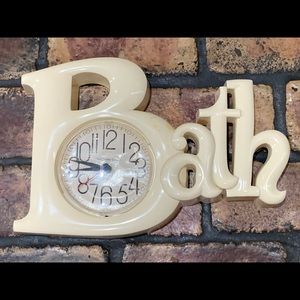 Vintage Bath clock.